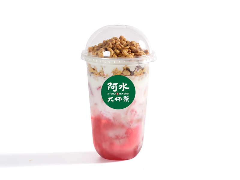 桃桃爱酸奶(图1)